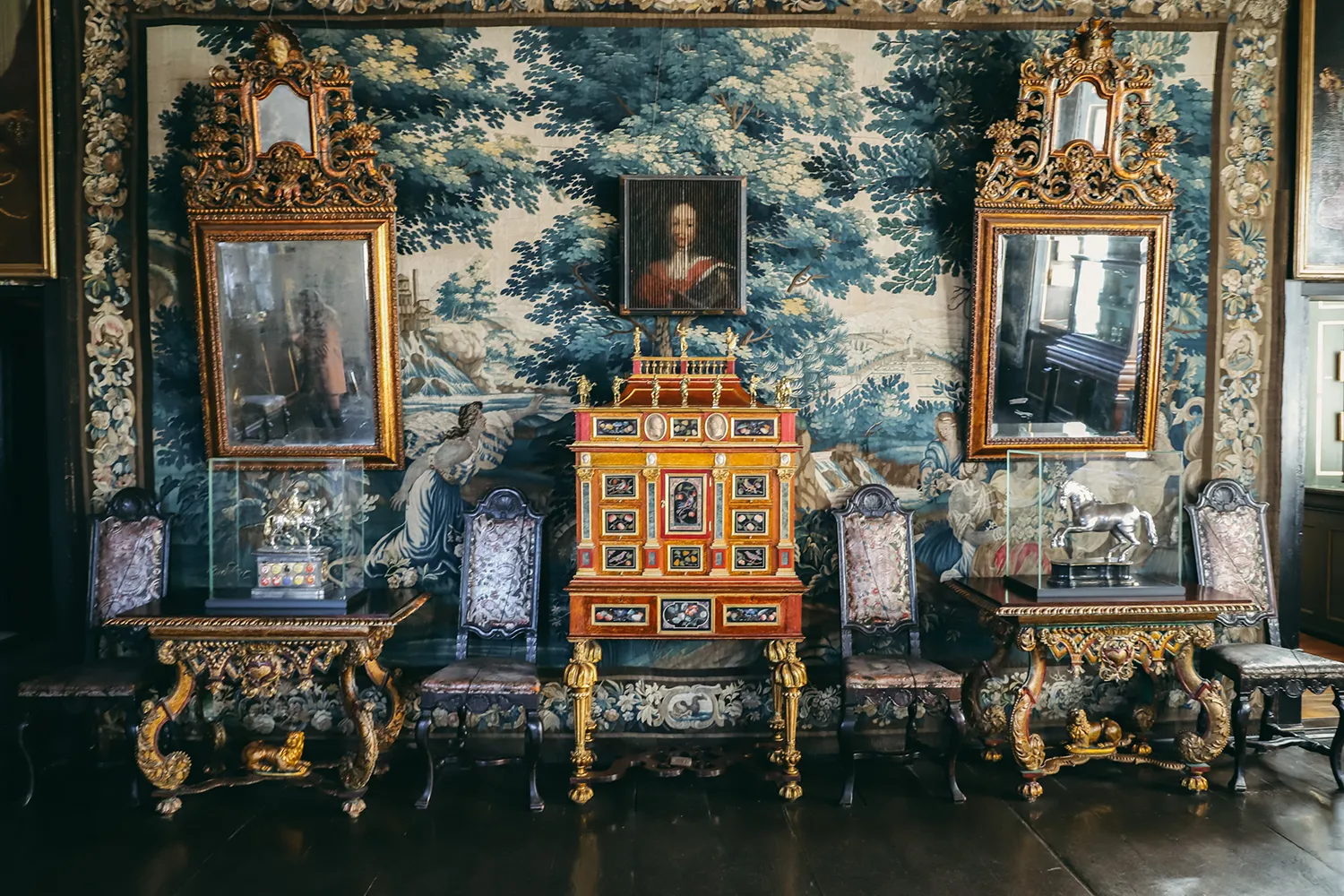 Visite intérieur Château de Rosenborg Copenhague