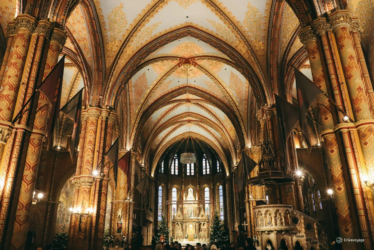 Intérieur Eglise Matthias Budapest