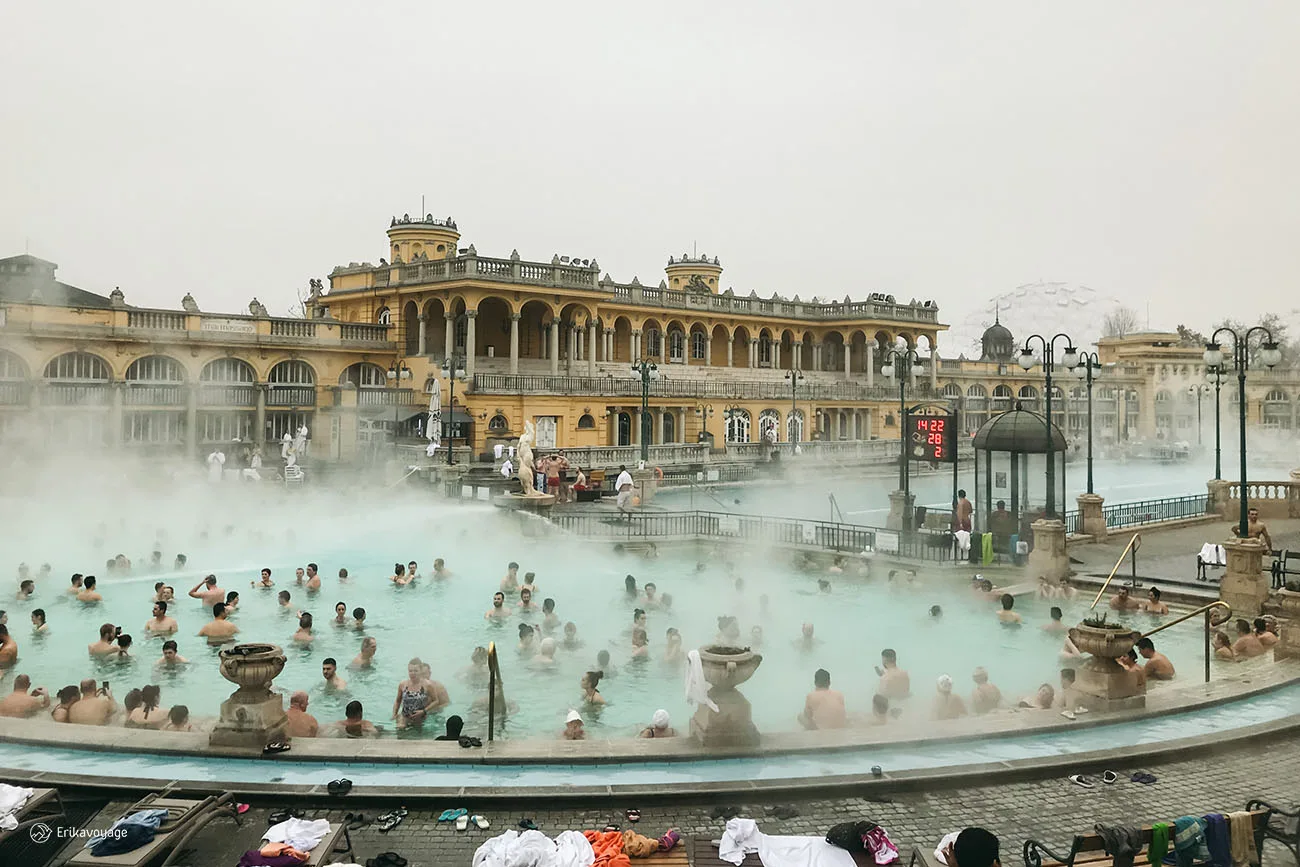Thermes Széchenyi visite Budapest
