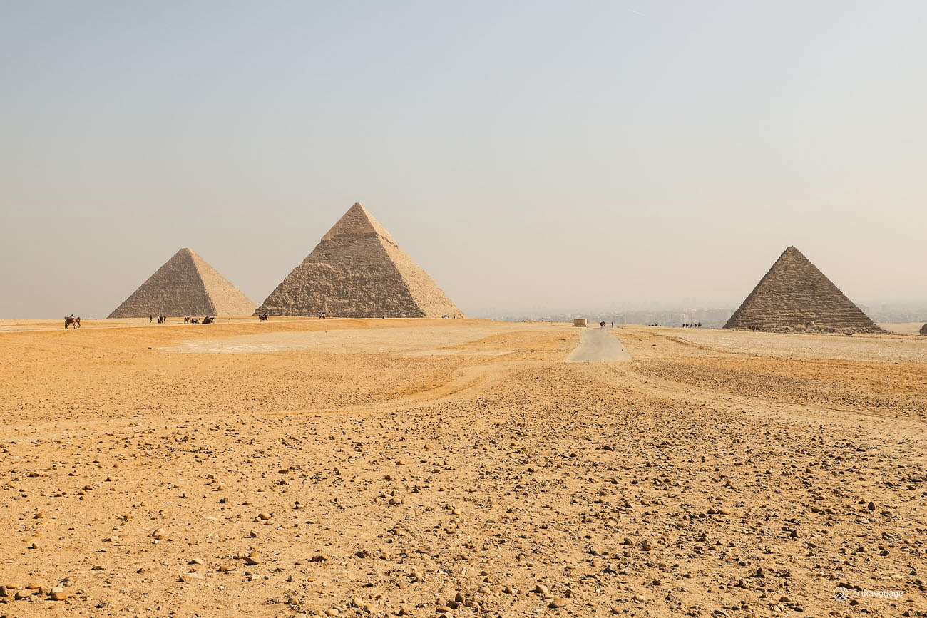 Visite pyramides road trip Egypte