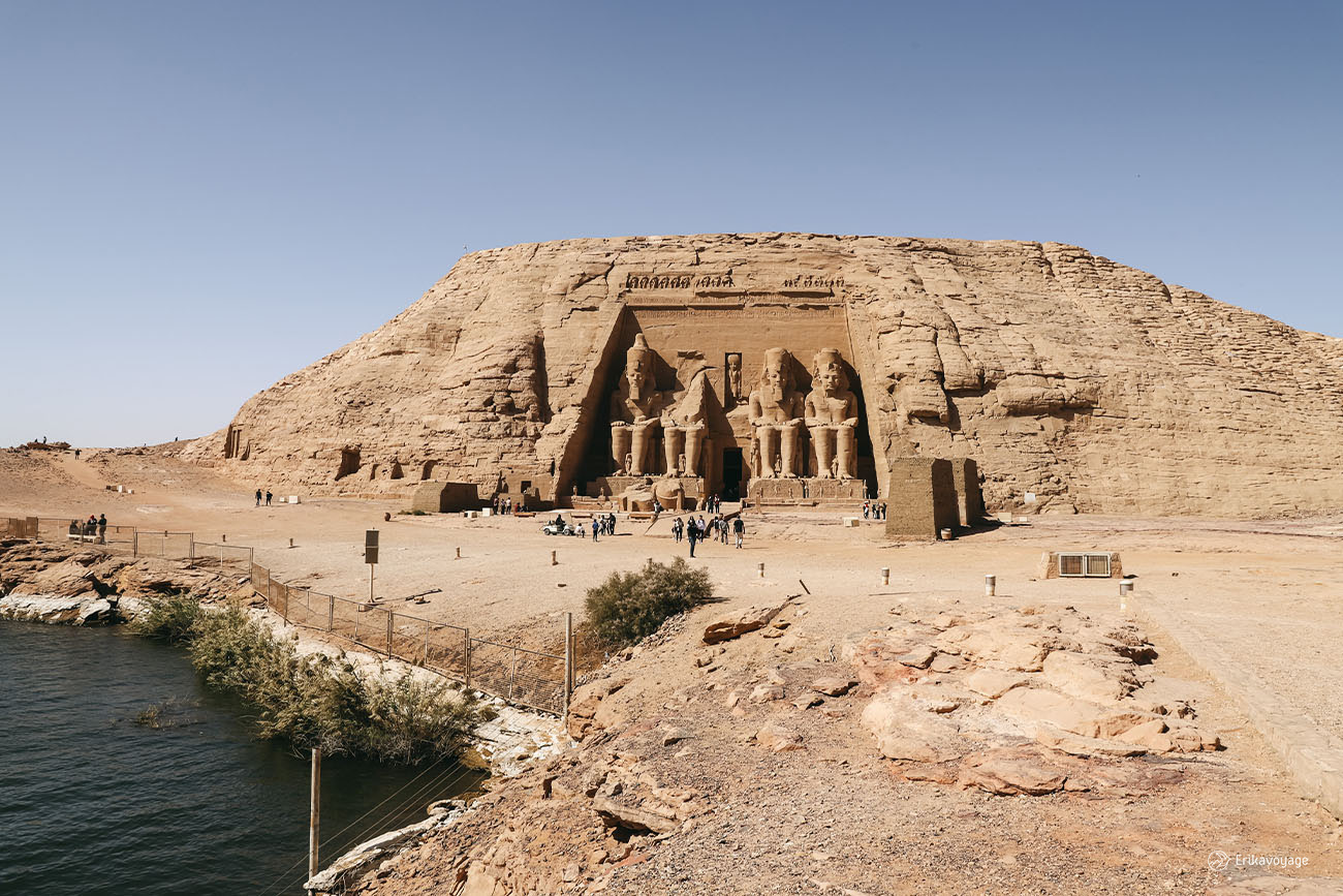 Grand temple Abou Simbel Egypte