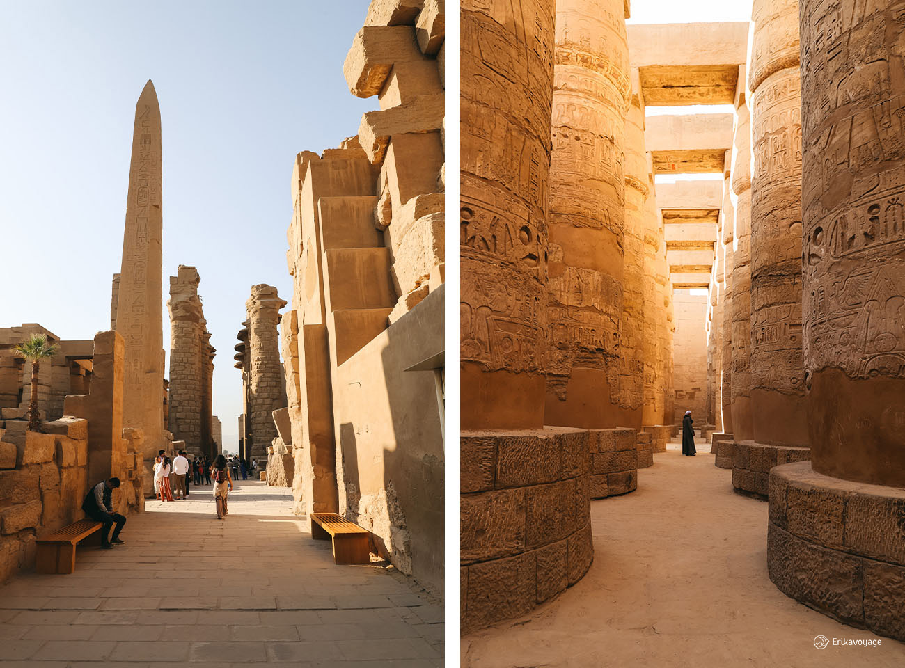 Visite temple de Karnak Louxor Egypte