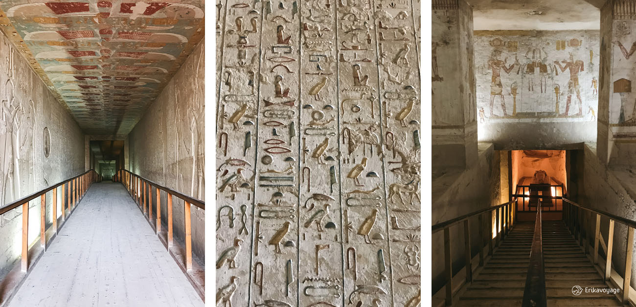 tombe de Séthi II vallée des rois Egypte