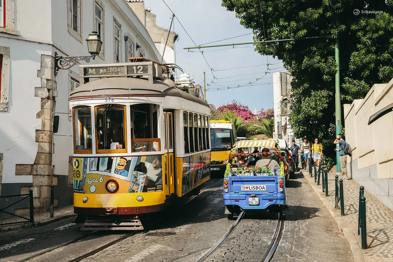 Quartier Alfama Lisbonne