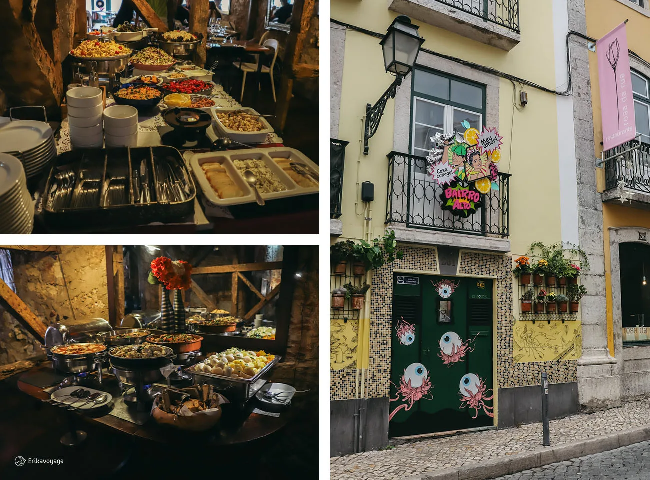 Restaurant local Rosa da Rua Lisbonne