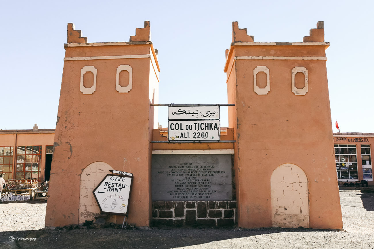 col du Tizi N Tichka Maroc