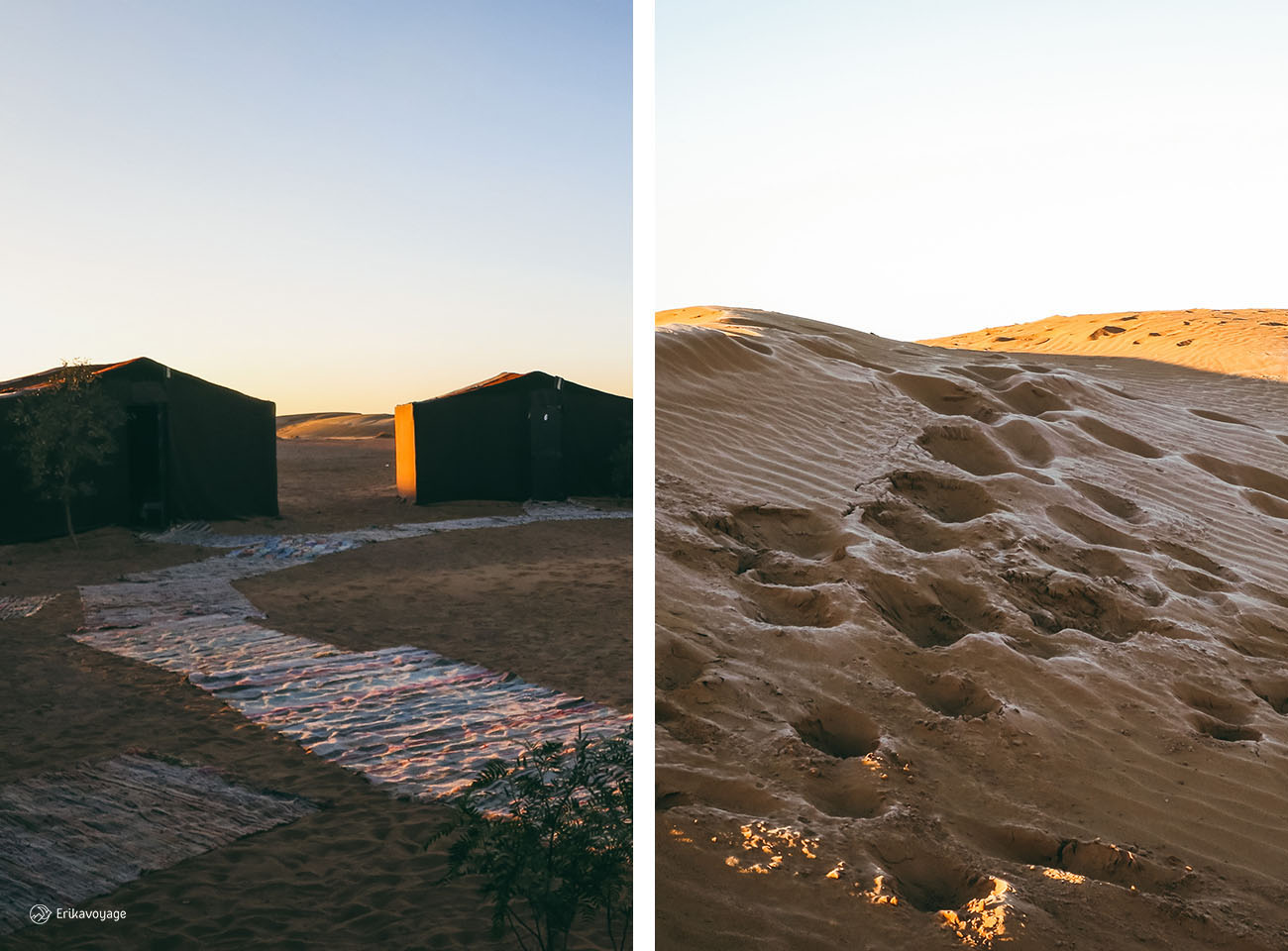Dormir dans le désert de Merzouga au Maroc