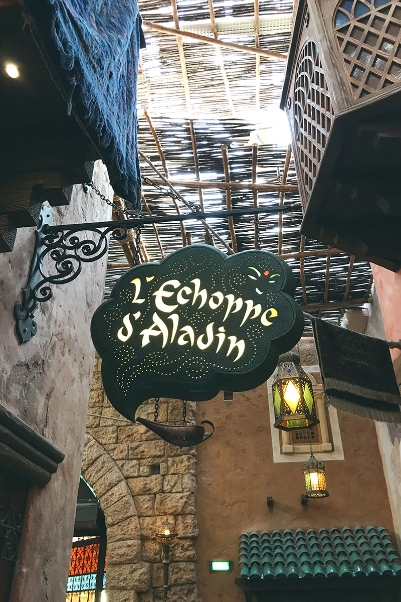 Restaurant Aladin Disneyland Paris