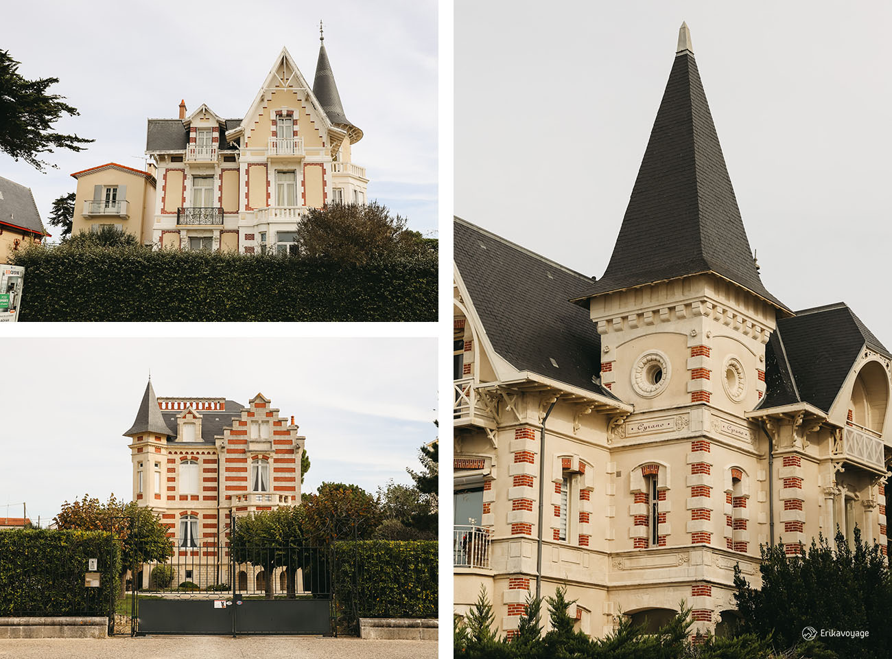 Parcours visite villas d'époque Royan