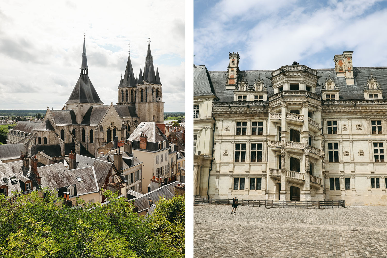 Vue depuis le château de Blois