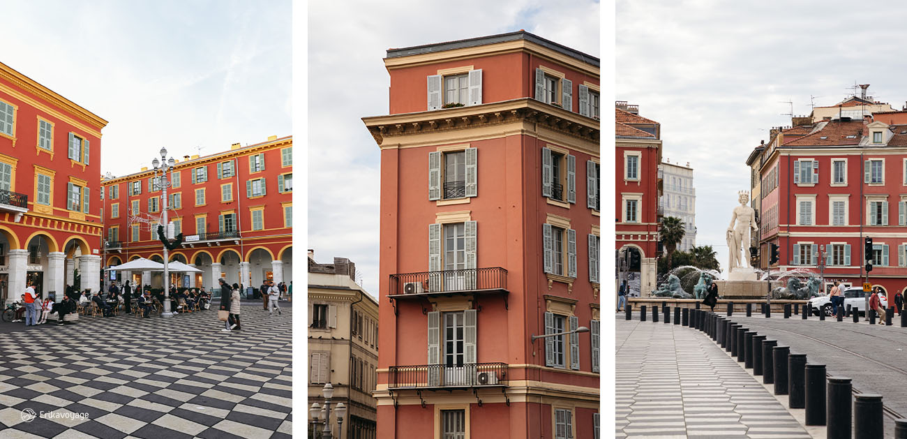 Visite place Masséna Nice