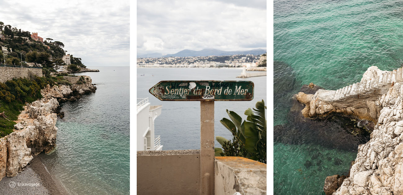 Sentier du littoral Nice