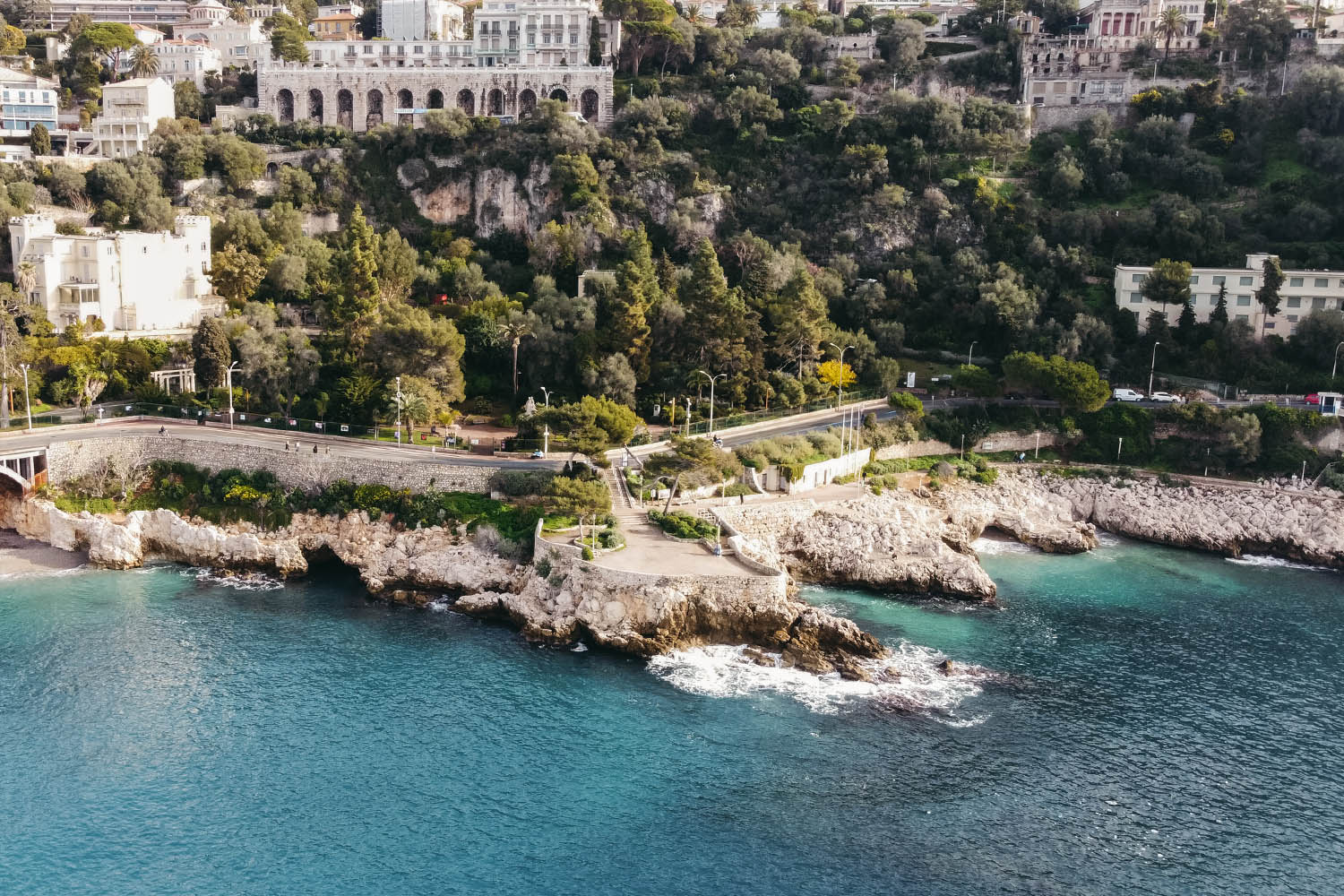 Randonnée sentier du littoral cap de Nice