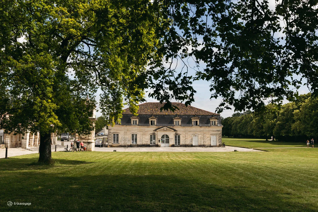 Visite jardin corderie royale rochefort