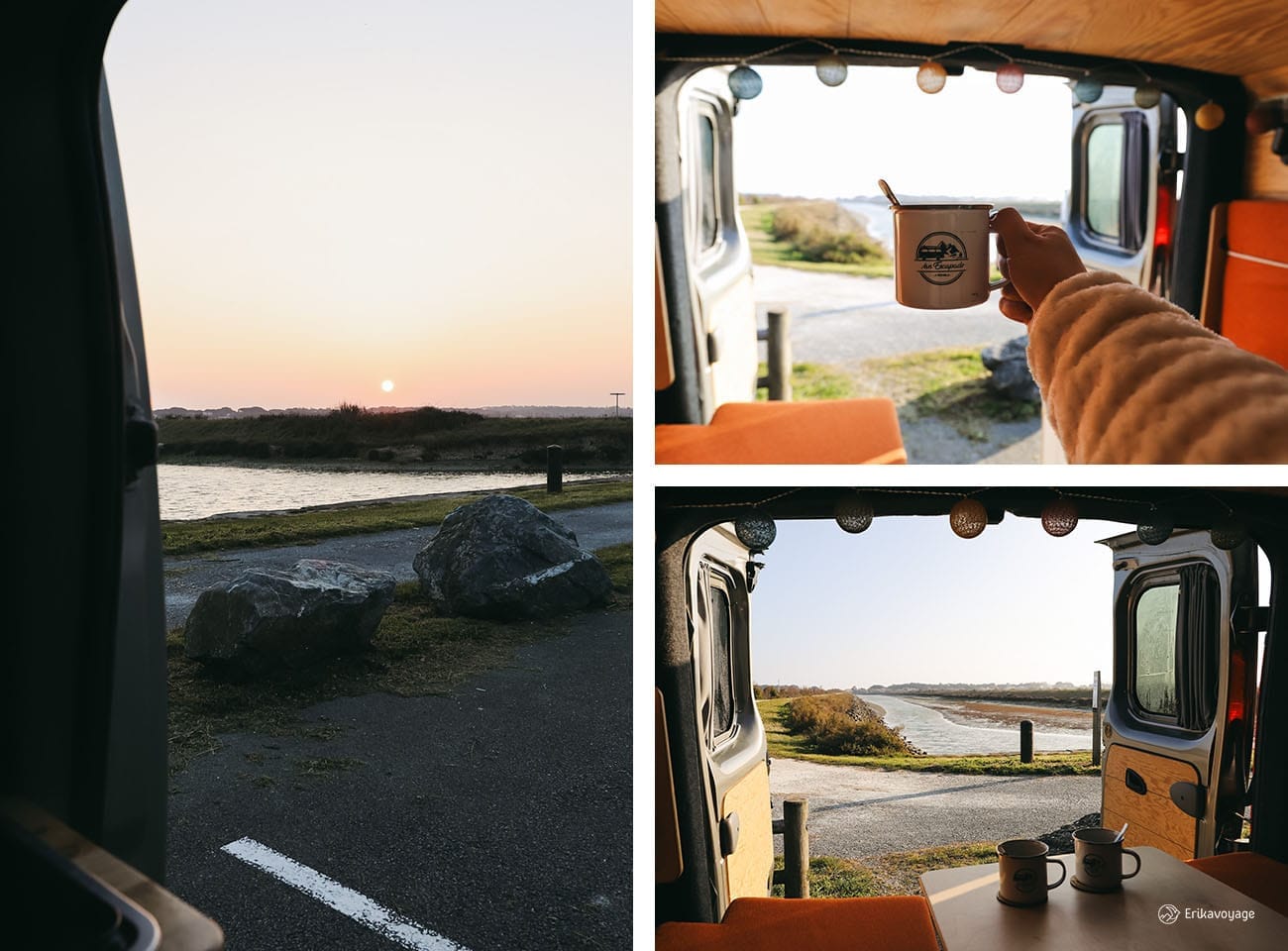 Lever de soleil marais de Douet île d'Oléron