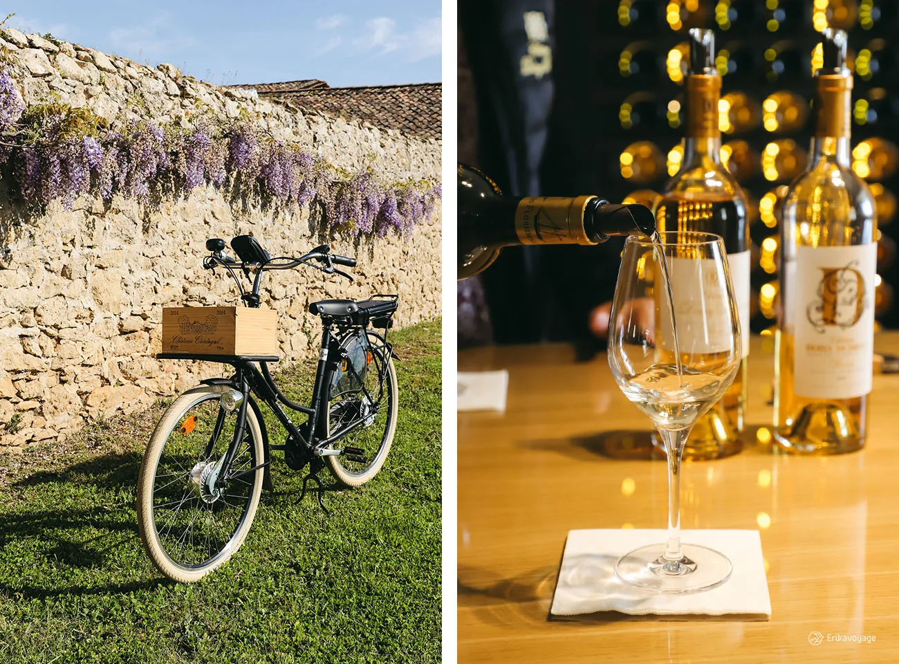 Balade à vélo château Doisy Daene Bulle Verte