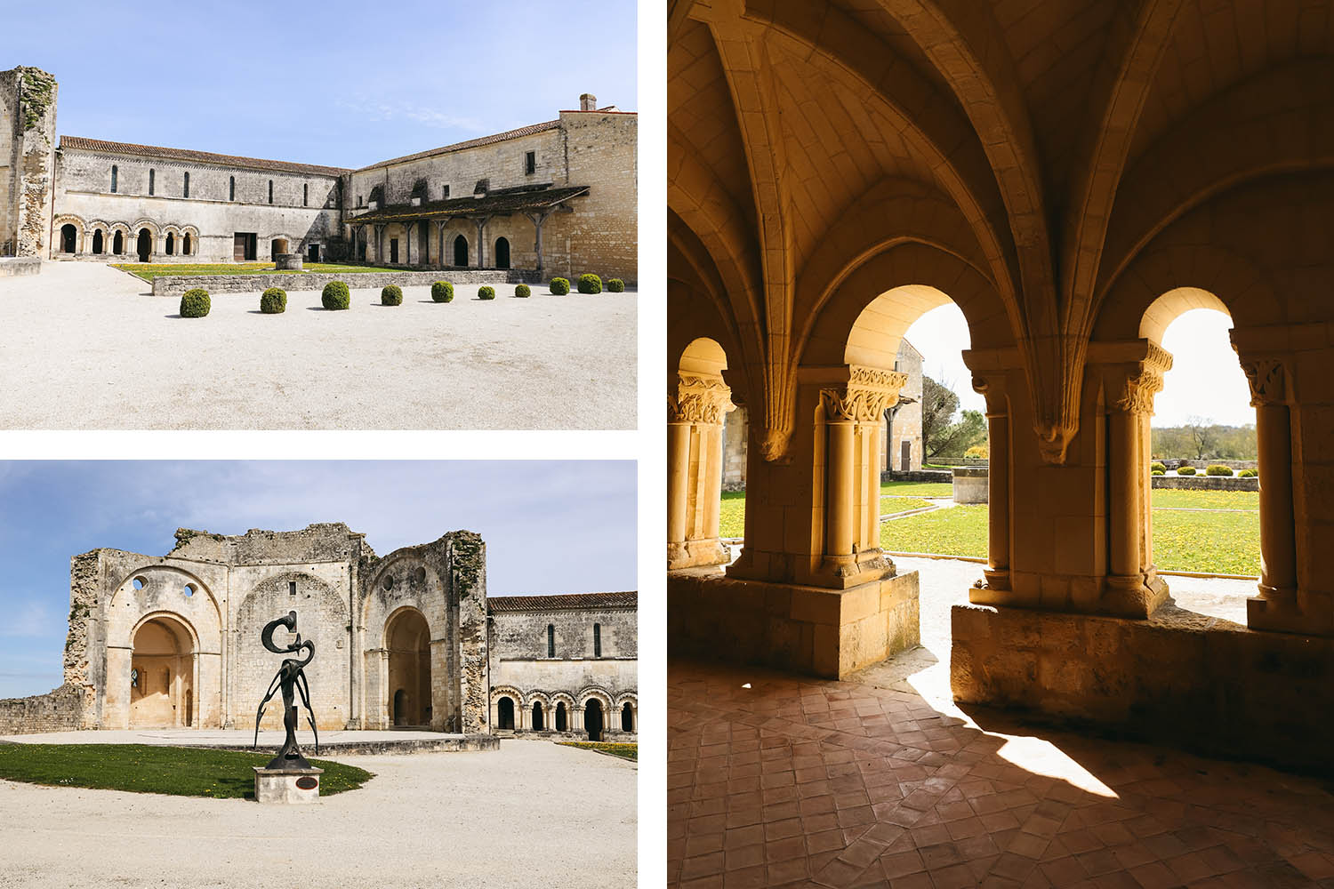 Parcours de visite Abbaye de Trizay