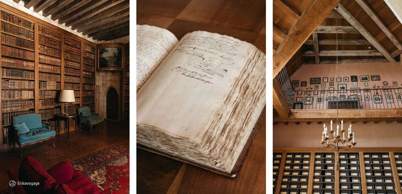 Bibliothèques Château La Rochefoucauld