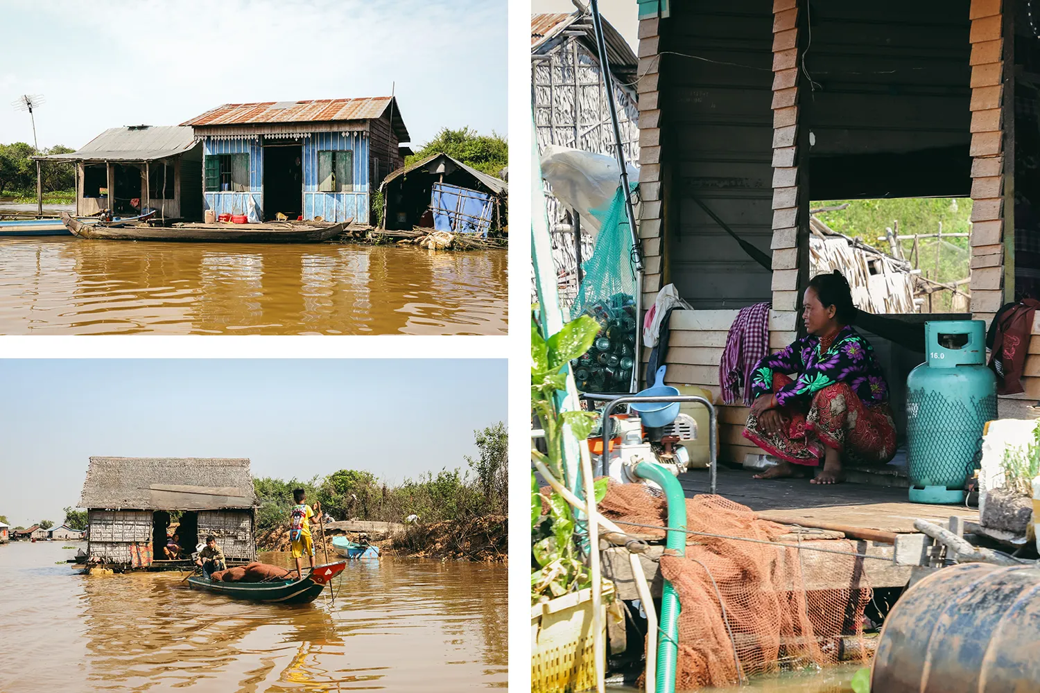 Village flottant Cambodge