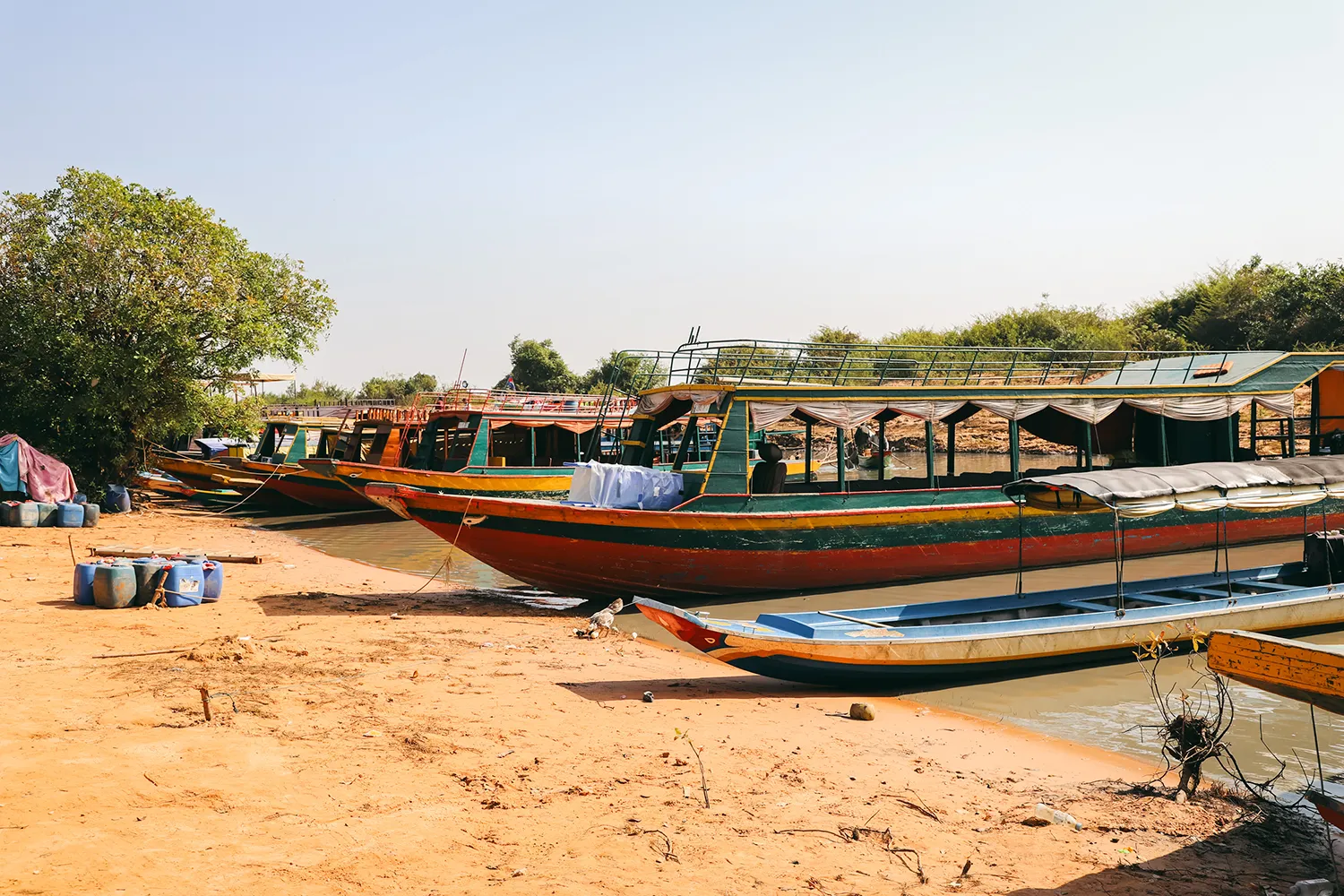 Village flottant lac de Tonle Snap