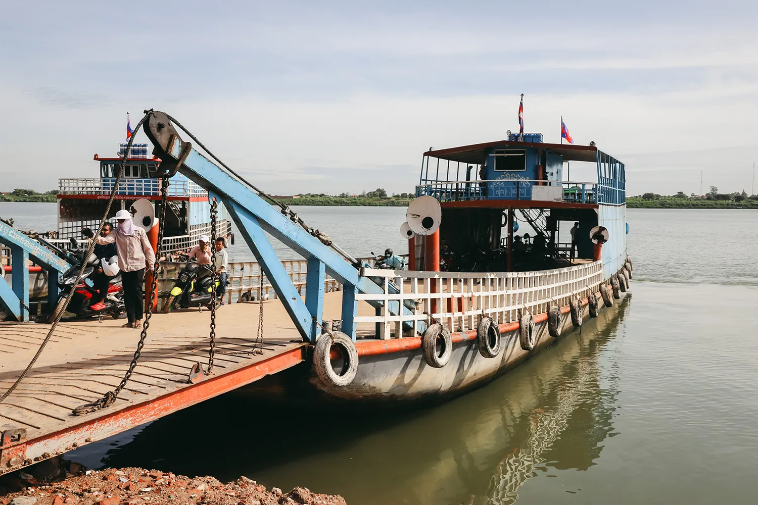 Traversée Mekong Cambodge