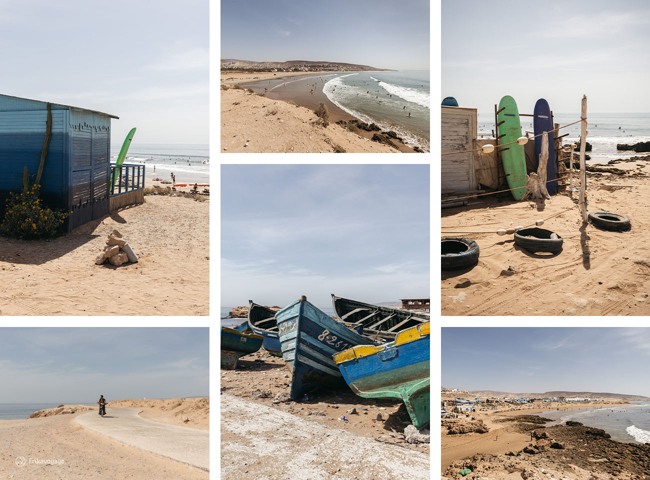 Plage Banana Point Devil's Rock Maroc