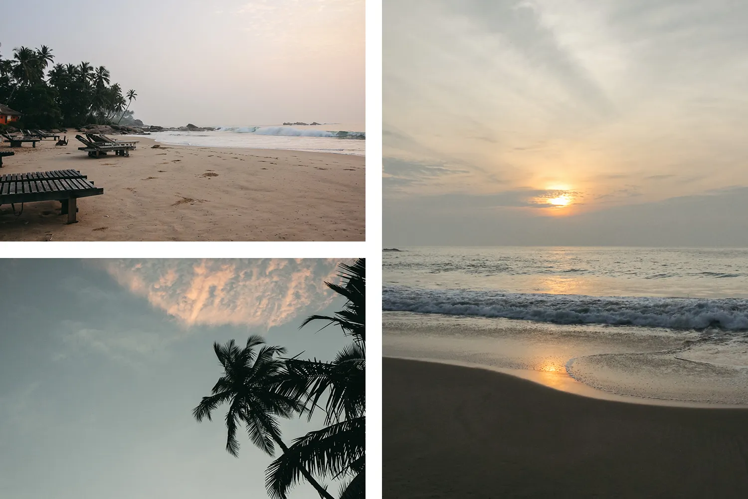 Lever de soleil plage Sri Lanka