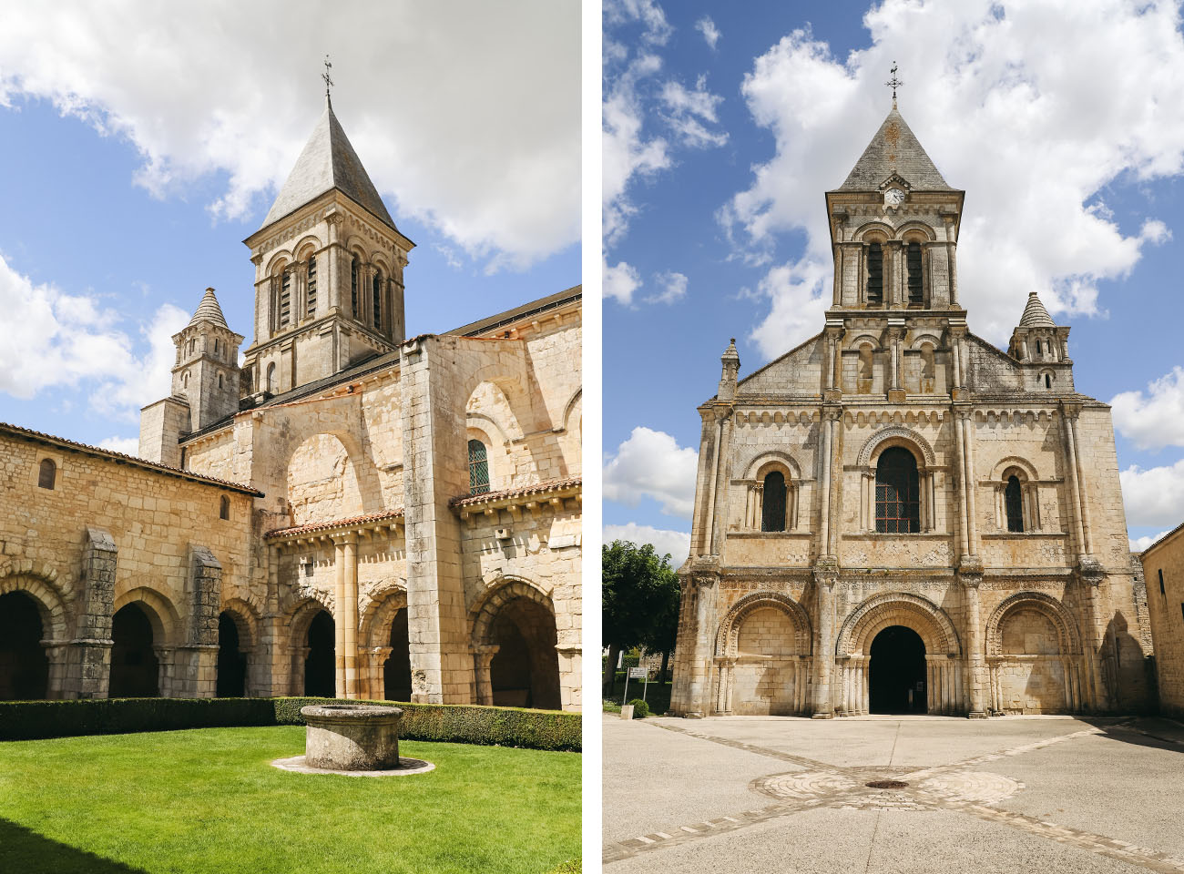 Abbaye de Nieul- sur-l’Autise Marais Poitevin