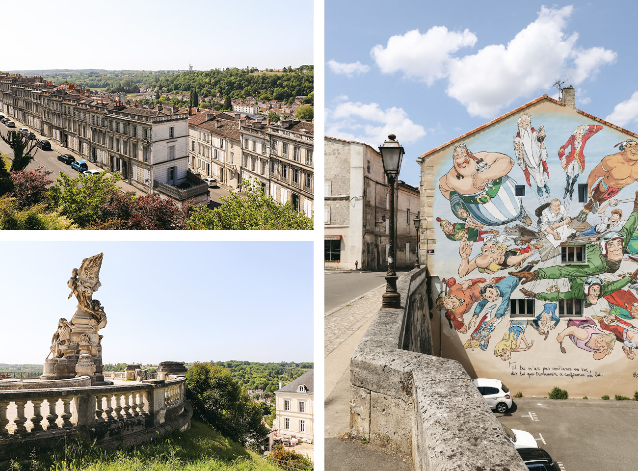 Circuit des remparts et des murs peints Angoulême