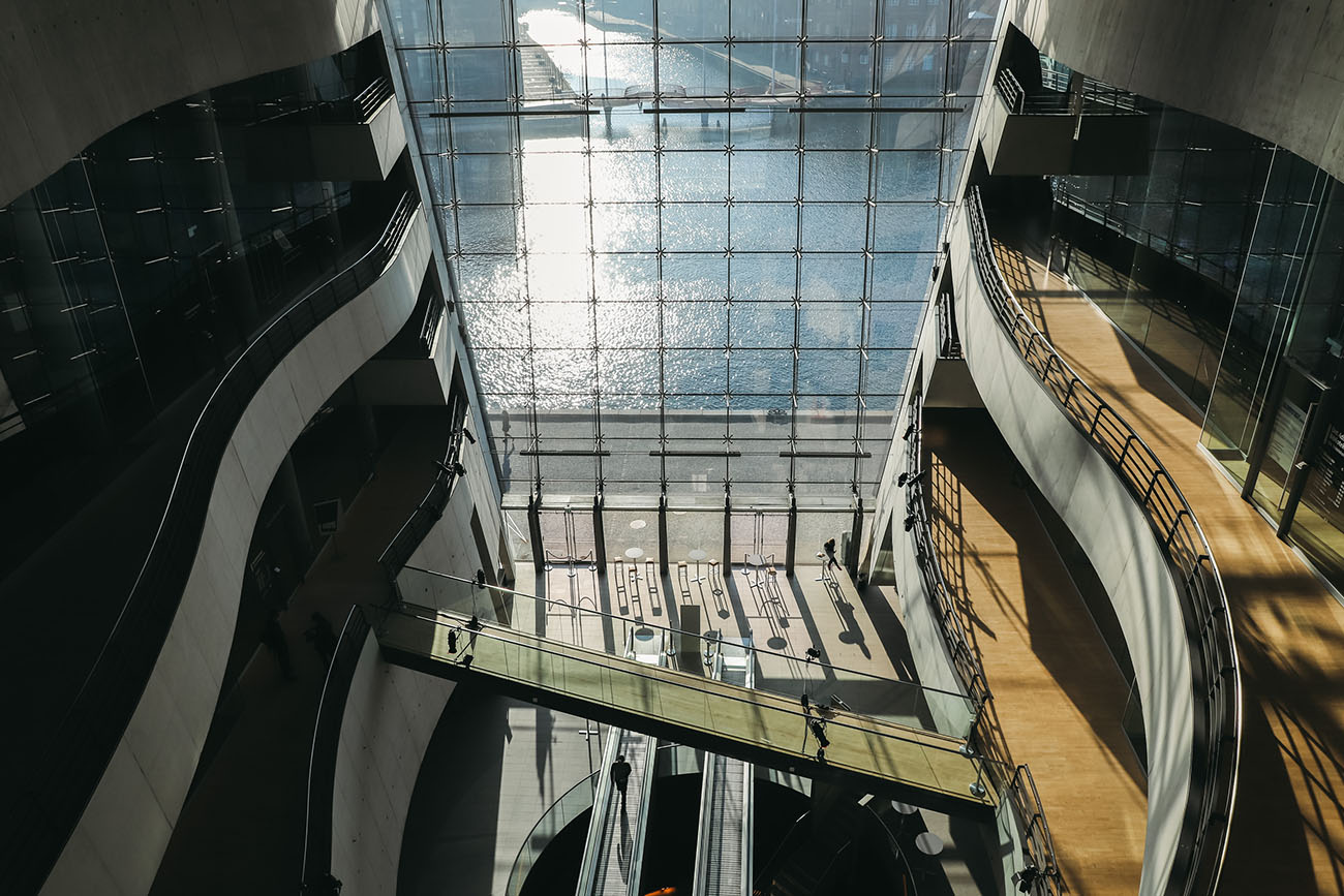 Visite bibliothèque Royale Copenhague