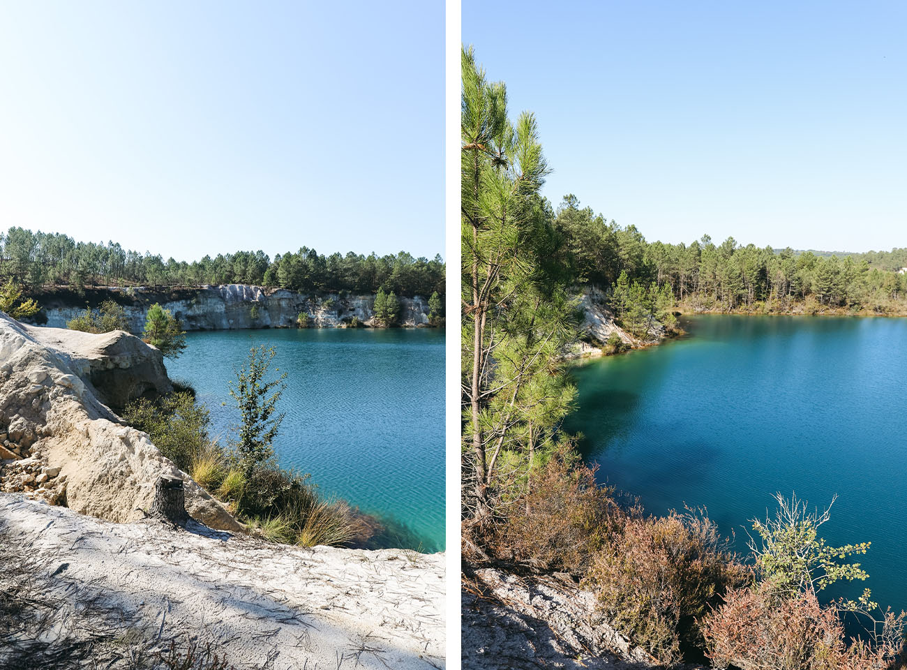 Lac bleu de Guizengeard