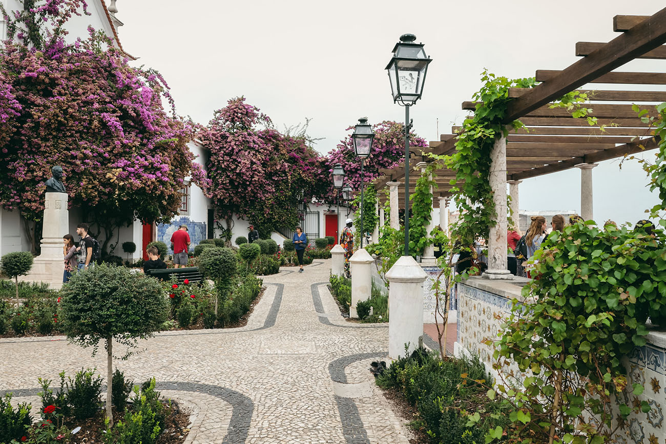 Visite Lisbonne Miraduro Santa Luzia