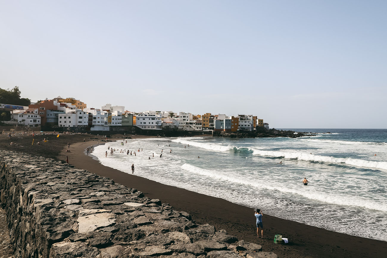 Plage Puerto de la Cruz Tenerife