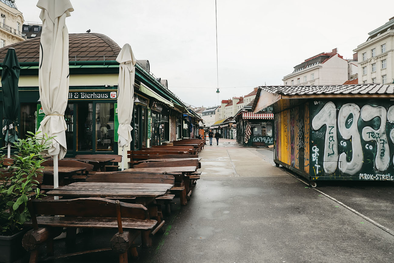 marché Naschmarkt Vienne