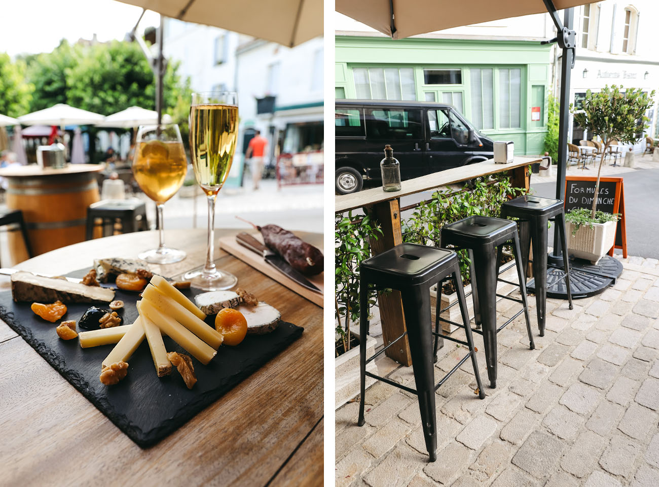 Apéritif charentais Au Vin d'Abord Aubeterre-sur-Dronne