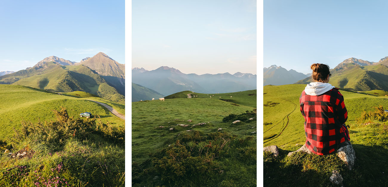 Randonnée col d'Azet été