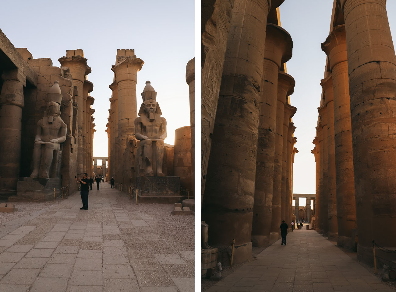 Visite temple de Louxor