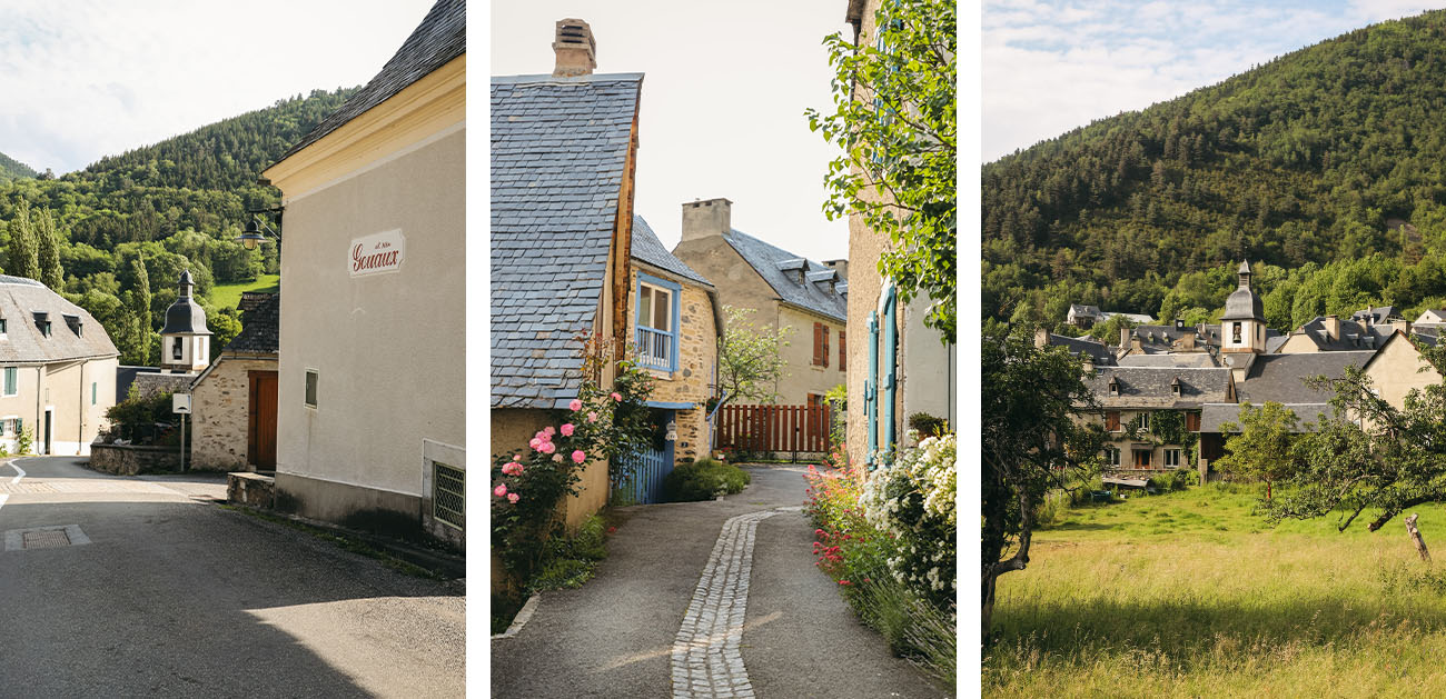 Village de Gouaux près de Saint-Lary-Soulan