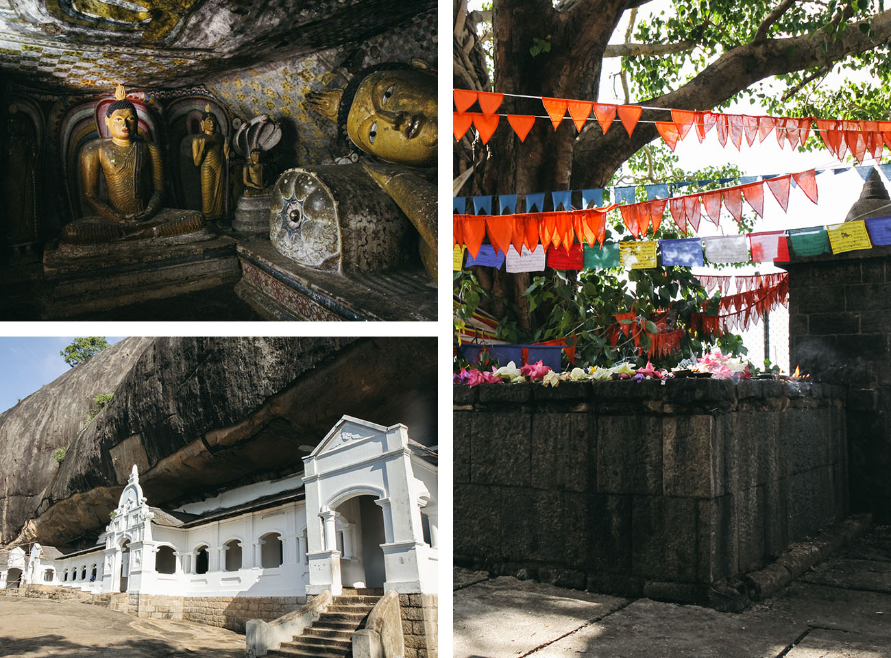 Visite grottes de Dambulla Sri Lanka