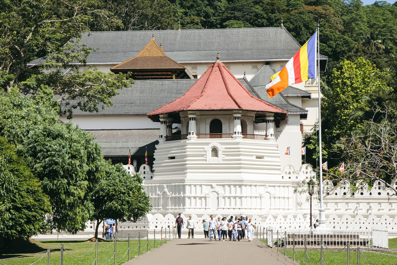 Temple de la dent Kandy Sri Lanka