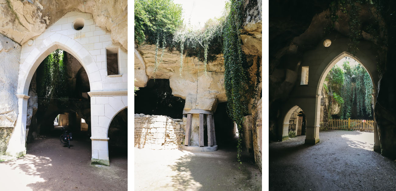 village troglodyte de Souzay Champigny