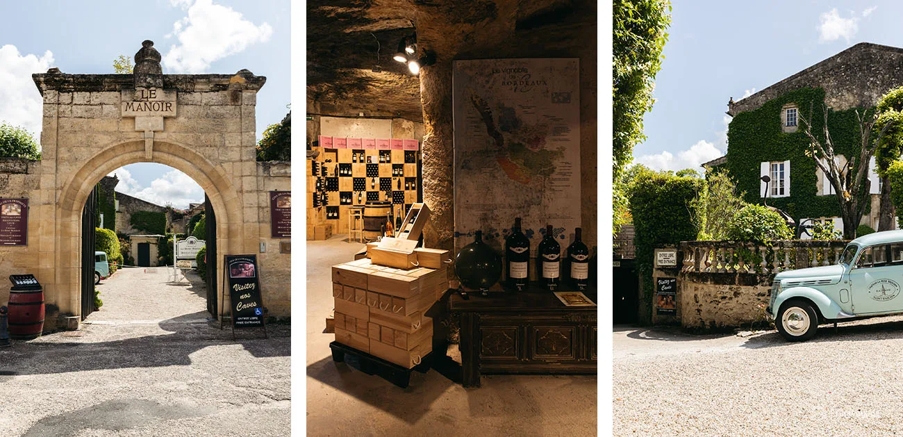 caves du Manoir de la Maison Galhaud Saint-Emilion