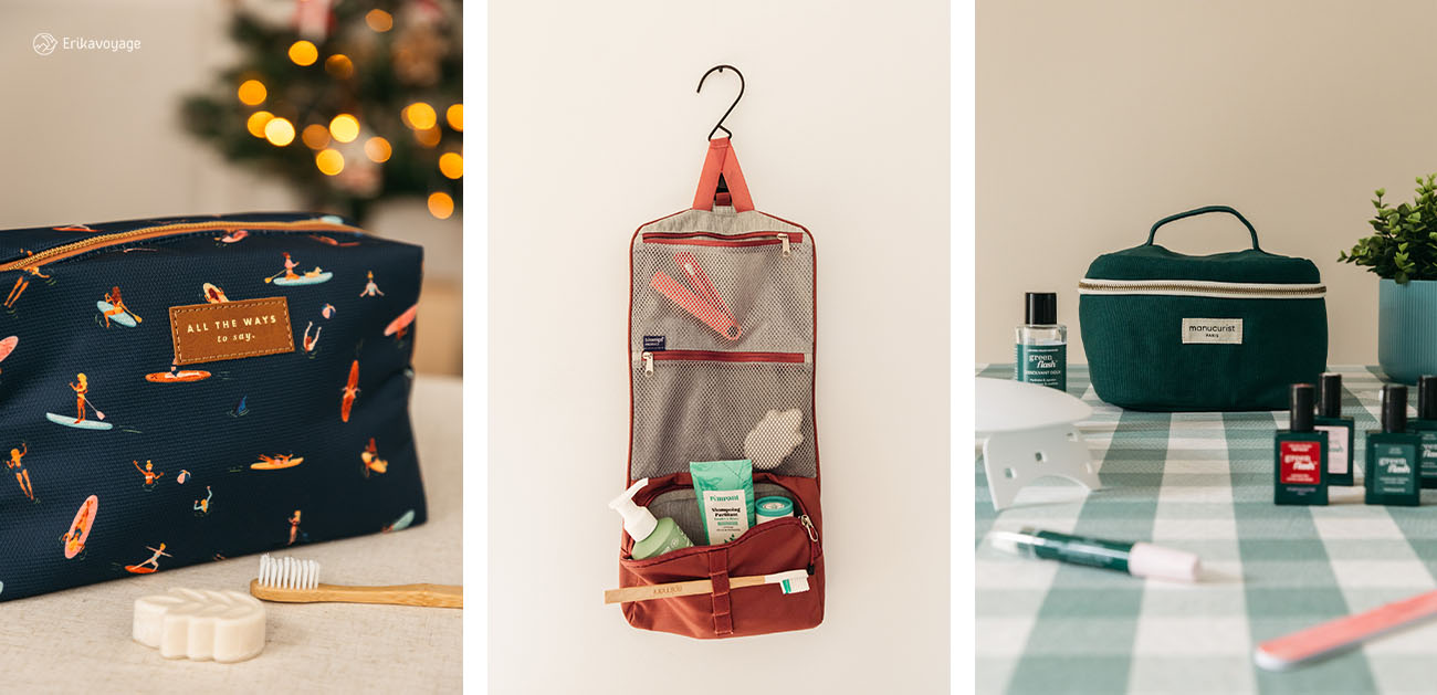 Meilleures trousses de toilette de voyage pour femme