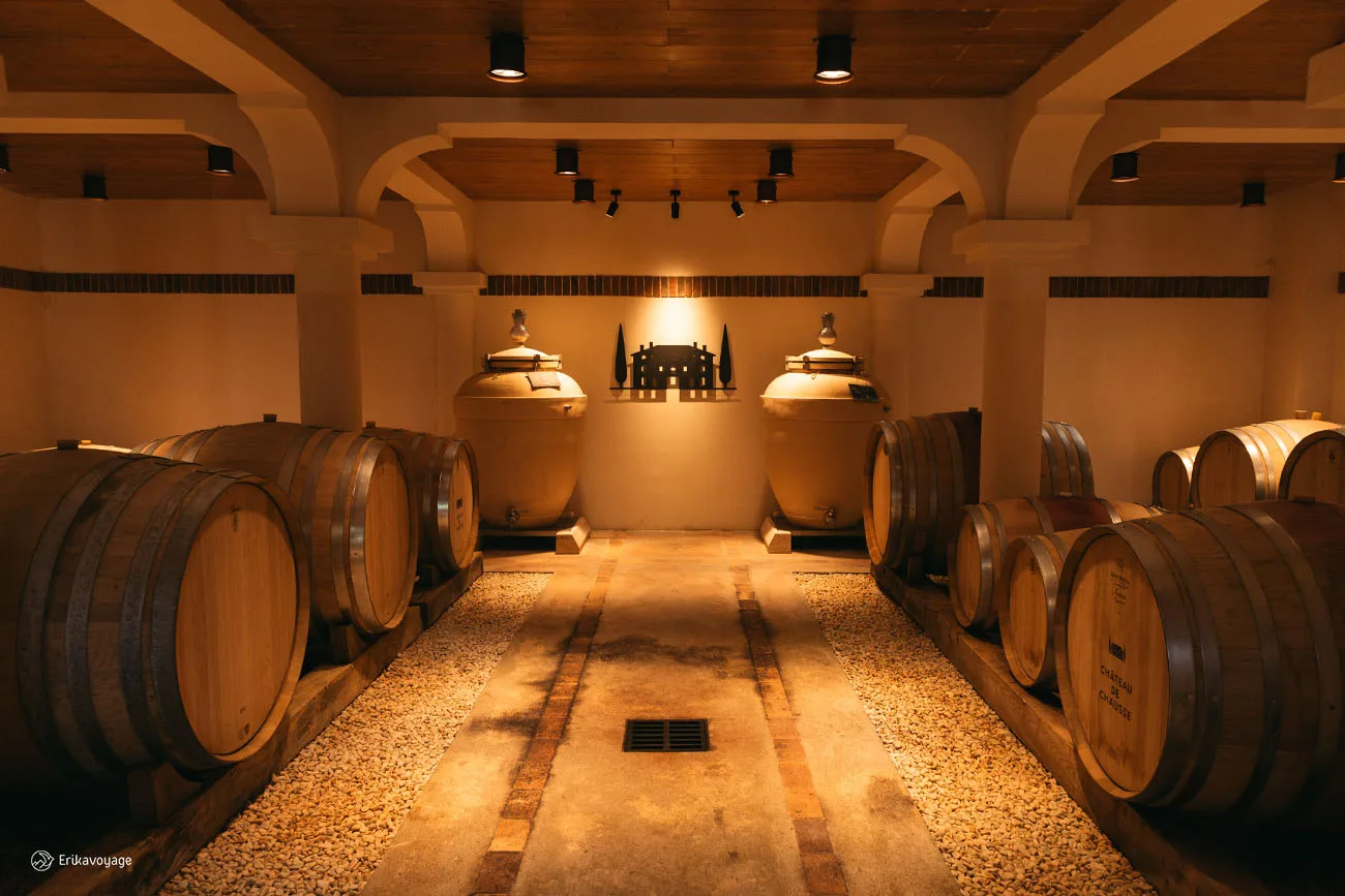 Visite Château Chausse vin provence