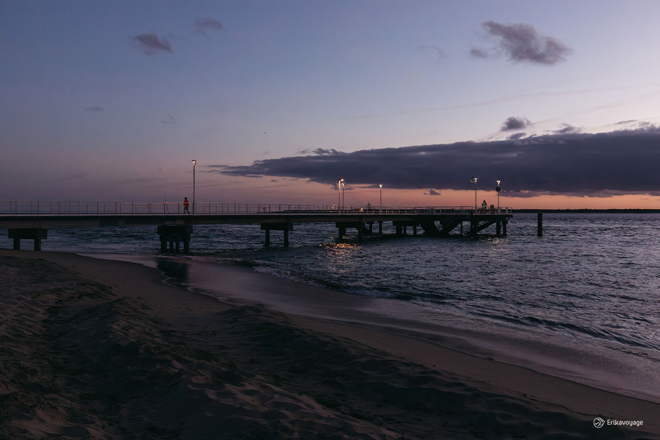 Coucher de soleil bassin d'Arcachon