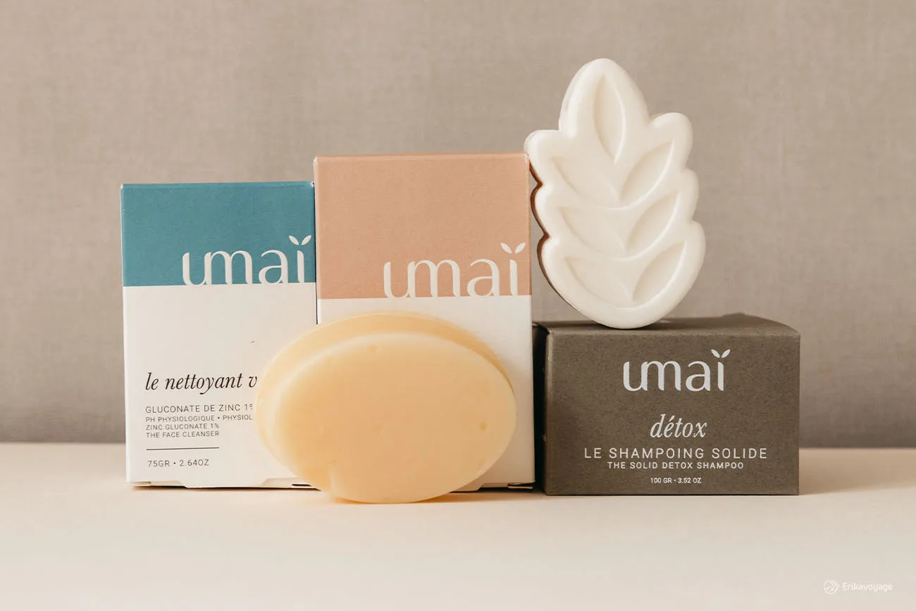 Savons et shampoings umai