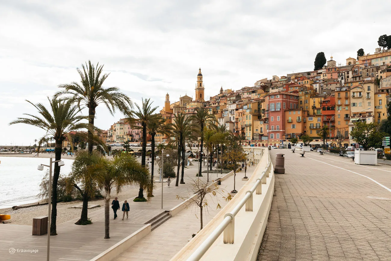 Promenade du soleil Menton