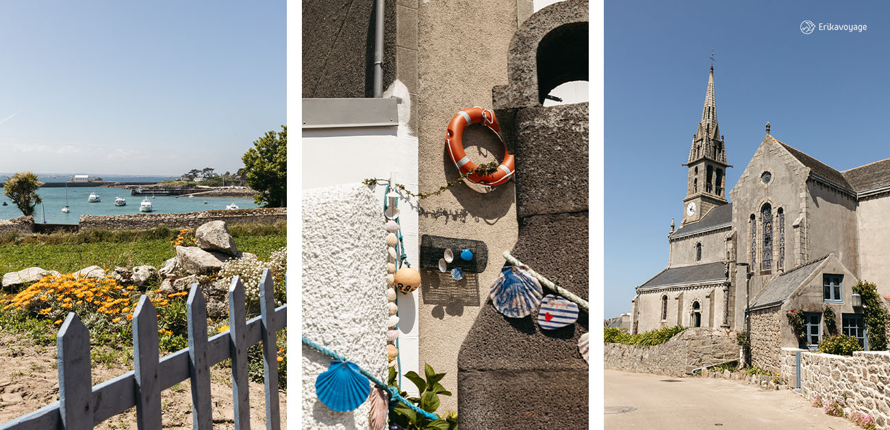 Visite du village de l'île de batz