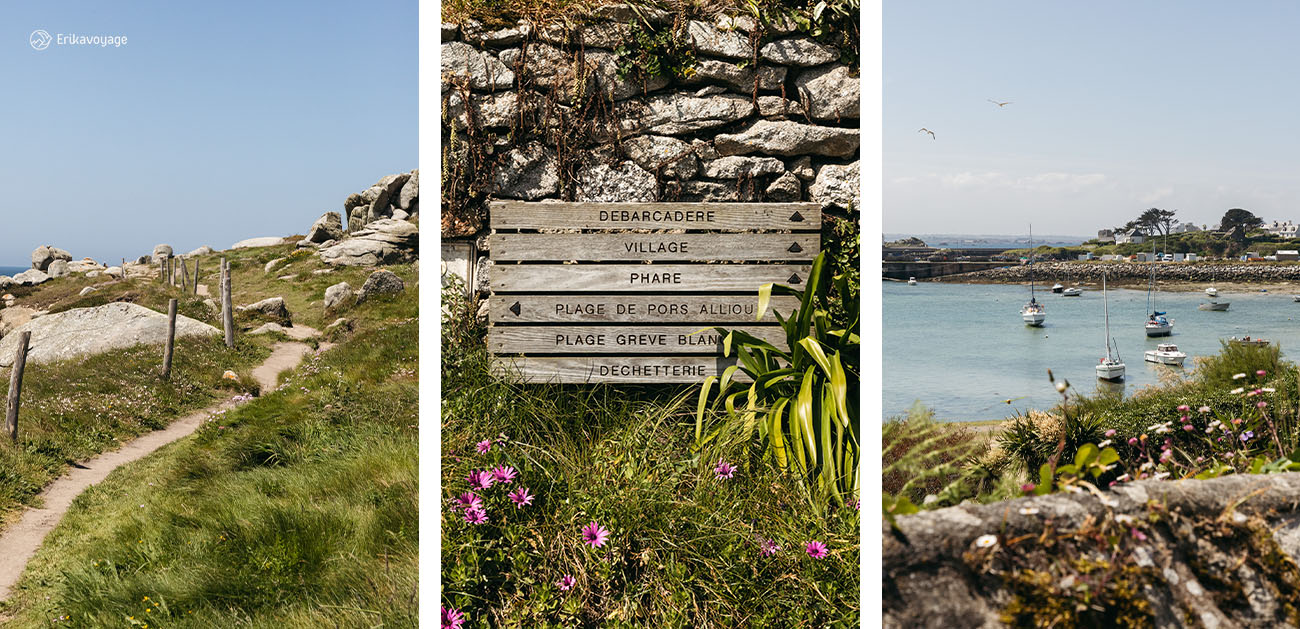 Faire le tour de l'île de batz à pied