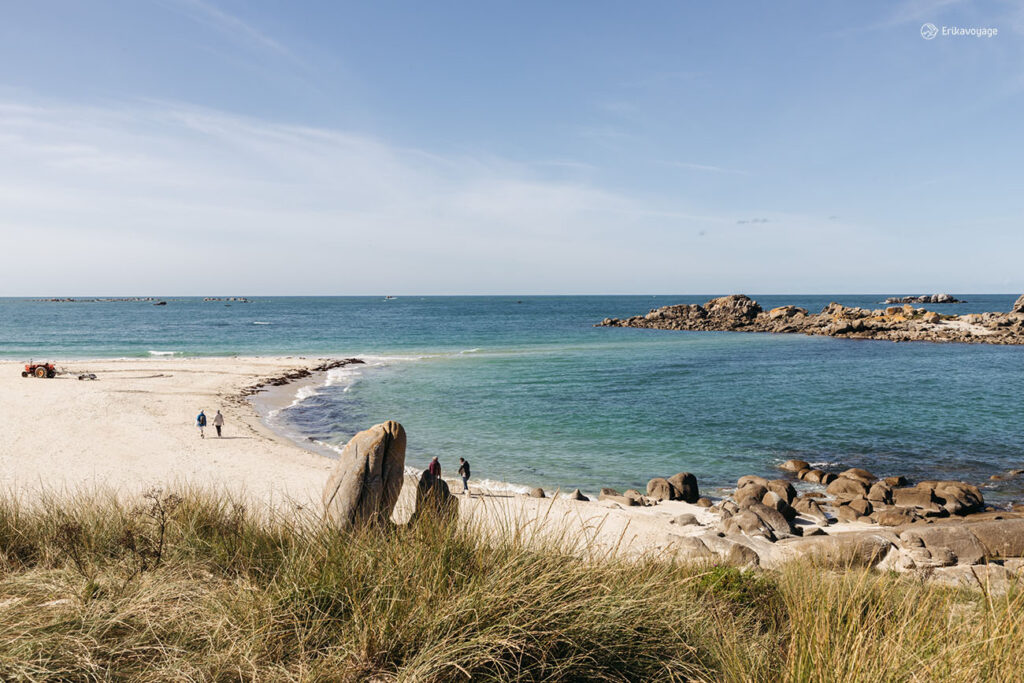 Plage des Amiets cléder Finistère